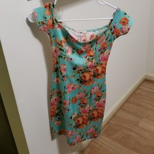 Floral multicolored dress